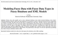 ترجمه مقاله انگلیسی با موضوع مدل سازی داده های فازی با انواع داده های فازی در پایگاه داده فازی و